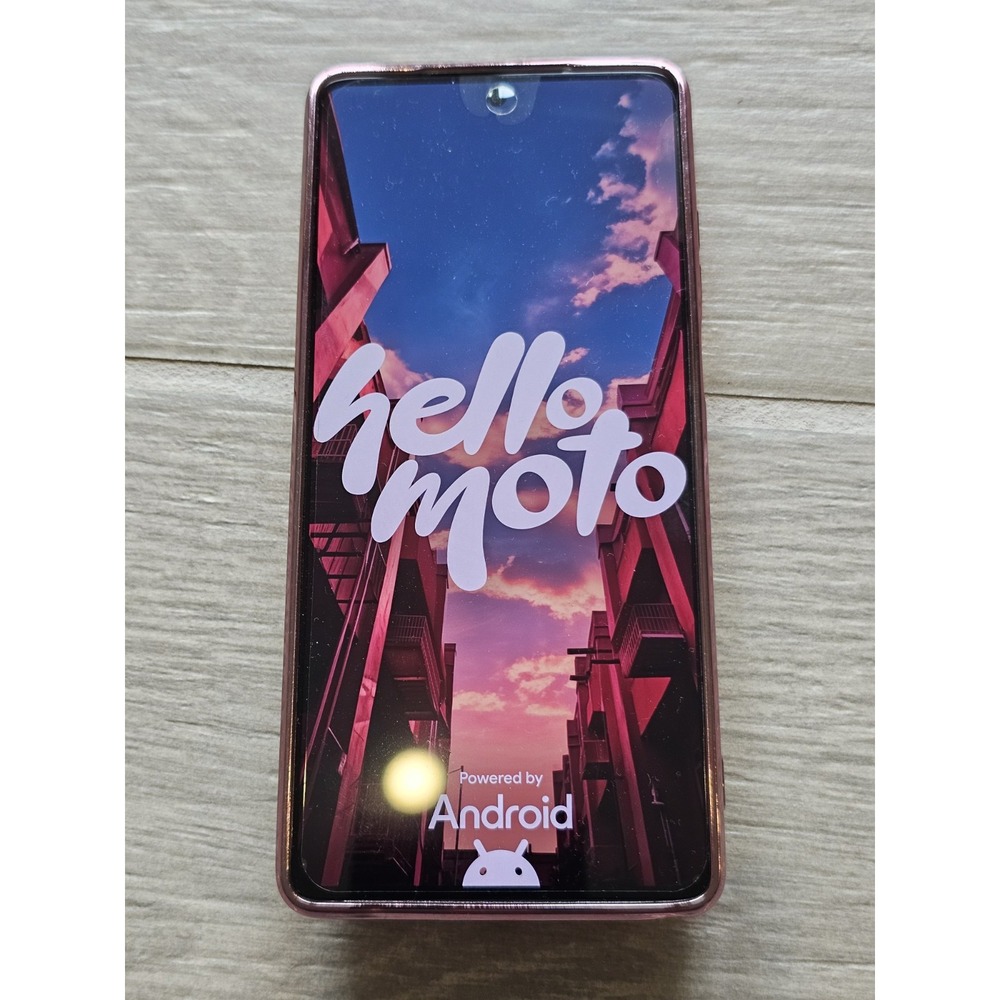 Motorola Moto G Stylus 5G 2024 128GB XT2419 (Unlocked) Caramel Latte w Case